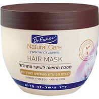 Dr. Fischer נטורל קר מסכת החייאה לשיער מתולתל 450 מ"ל למכירה 