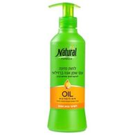 Natural Formula קרם לחות עם שמן אגוז ברזילאי לשיער צבוע ופגום 400 מ"ל למכירה 