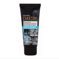 Charcoal Face Cleanser Rejuvenating Detox Pores Puryfing 150ml Spa Pharma למכירה 
