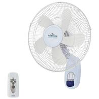 מאוורר תליה 16" מאוורר קיר עם שלט NT-WFAN16-55W-WH-RC Norther למכירה 