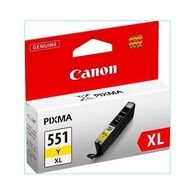 ראש דיו  צהוב Canon CLI551Y XL קנון למכירה 