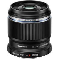 עדשה OM System (Olympus) M.Zuiko Digital ED 30mm f3.5 Macro למכירה 