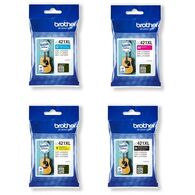 מארז ראשי דיו Brother LC421XL Pack 4pck BK/C/M/Y למכירה 