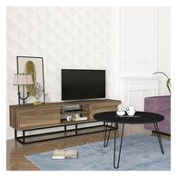 מזנון סט מזנון טלוויזיה ושולחן דגם בראון Geva Design למכירה , 2 image