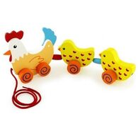 50078 Pull Along Hen With tow chicks viga למכירה , 2 image