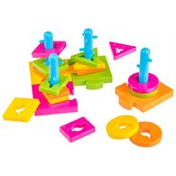 השחלת צורות בסיבוב Ba Li Toy למכירה , 2 image