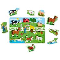 פאזל צלילים- מנגינות חוות Melissa & Doug למכירה , 3 image