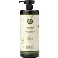 EcoLove שמפו משפחתי לכל סוגי השיער 1000 מ"ל למכירה 