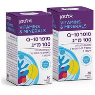 Altman סופר קיו 10 100 מג 2*60 כמוסות אלטמן למכירה 