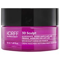 3D Sculpt Korff Night Mask Cream 50ml Korff למכירה 