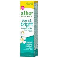 Even & Bright SPF 15 Face Moisturizer 60ml Alba Botanica למכירה 