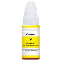 מיכל דיו  צהוב Canon GI490Y קנון למכירה 