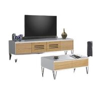 סט סלוני סט מזנון ושולחן בארי Leonardo למכירה , 2 image