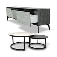 סט סלוני סט מזנון ושני שולחנות סיגל Leonardo למכירה , 2 image