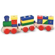 Stacking Train Toddler Toy 572 Melissa & Doug למכירה 