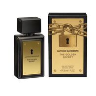 בושם לגבר The Golden Secret 100ml E.D.T דה גולדן סיקרט אנטוניו בנדרס Antonio Banderas למכירה 