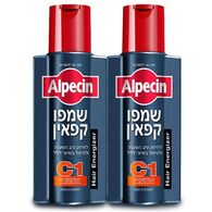 Alpecin שמפו קפאין אלפסין זוג 250 מ"ל למכירה 