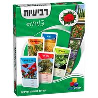 משחק 7081-6870819 משחק קלפים רביעיות - צמחים  ישראטויס למכירה 