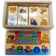 משחק 381541 דומינו עץ צעצועים  בית הצעצוע למכירה , 2 image