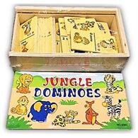 משחק 381520 דומינו עץ חיות יער  בית הצעצוע למכירה , 2 image