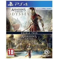 Assassin's Creed Origins + Odyssey Double Pack PS4 למכירה 
