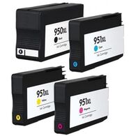 מארז ראשי דיו  צהוב שחור כחול אדום HP 950XL- 951XL למכירה 