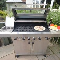 גריל  גז ופחמים GS- Gourmet 6B + כירה Grill stream למכירה 