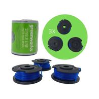 קסטה לחרמש 99544/7 Greenworks למכירה , 2 image