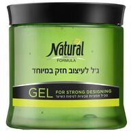 Natural Formula ג'ל לעיצוב חזק במיוחד 500 מ"ל למכירה 