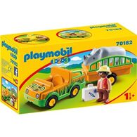 פליימוביל 70182 Zoo Vehicle with Rhinoceros למכירה , 2 image