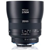 עדשה Carl Zeiss Milvus 50mm f/2 Macro ZF.2 למכירה 