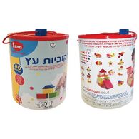 IAM toys 2000003797 קוביות עץ 80 חלקים למכירה , 2 image