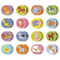 משחק 513085 משחק זכרון מעץ - חיות VIGA למכירה , 2 image