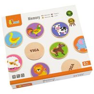 משחק 513085 משחק זכרון מעץ - חיות VIGA למכירה , 3 image