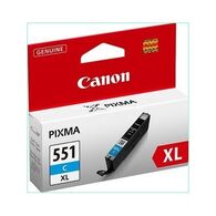 ראש דיו ציאן / כחול  Canon CLI551C XL קנון למכירה , 2 image