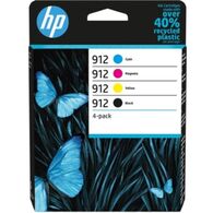 מארז ראשי דיו HP 912 4-pack 6ZC74AE למכירה 