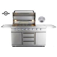 מטבח חוץ  גז מטבח גינה 6 מבערים + כירת צד Air System 38031 All Grill למכירה 