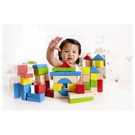 Hape E0409 Maple Wood Kids Building Blocks 50 Pieces למכירה 