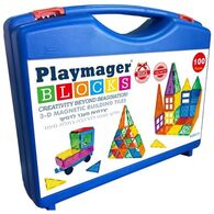 Playmager KBM-T מגנטים במזוודה 100 חלקים למכירה 