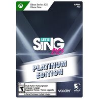 Let's Sing 2023 Platinum Edition לקונסולת Xbox One למכירה 