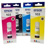 בקבוקון מילוי Epson 103 Pack 4 pck C13T00S64A אפסון למכירה , 2 image