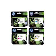 מארז ראשי דיו  צהוב שחור כחול אדום 935XL 934XL סט 4 ראשי דיו HP למכירה , 2 image