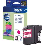 ראש דיו מג'נטה / אדום  Brother LC221M למכירה 