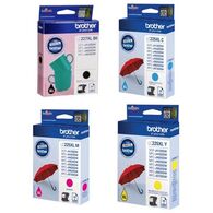 מארז ראשי דיו LC225XL- LC227XLBK סט 4 ראשי דיו Brother למכירה , 2 image