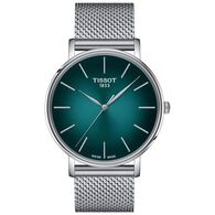 שעון יד  אנלוגי  לגבר Tissot Everytim T143.410.11.091.00 טיסו למכירה 