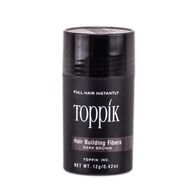 Toppik טופיק לשיער בצבע חום כהה 12 גרם למכירה , 2 image