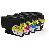 מארז ראשי דיו LC3237 סט 4 ראשי דיו Brother למכירה 