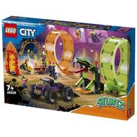 Lego לגו  60339 Double Loop Stunt Arena למכירה 