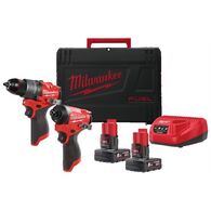 סט כלים Milwaukee Fuel M12 FPP2A2 למכירה 