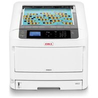 מדפסת  לייזר  רגילה Oki C824DN למכירה 